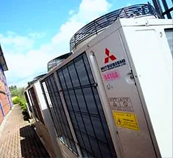 Mitsubishi air conditioning outdoor unit
