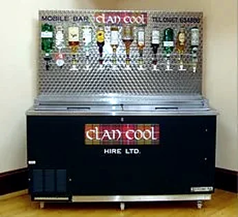 Clancool refrigerated mobile bar