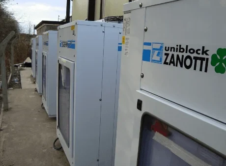 Zanotti refrigeration units installed on site